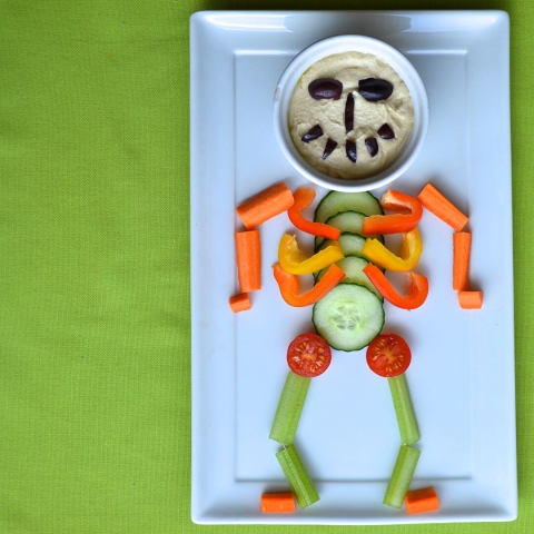 Spooky Skeleton Platter
