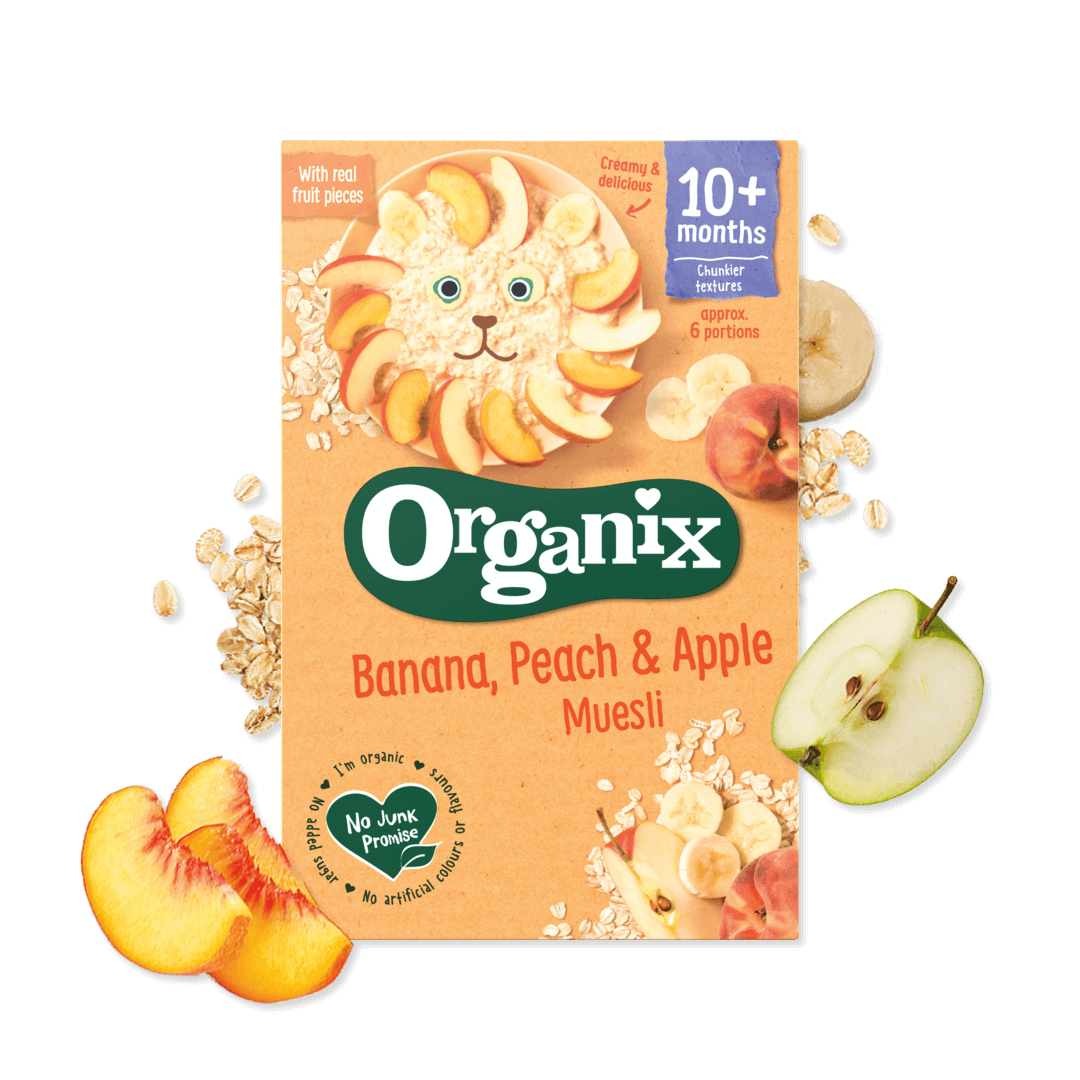 Banana Peach & Apple Muesli