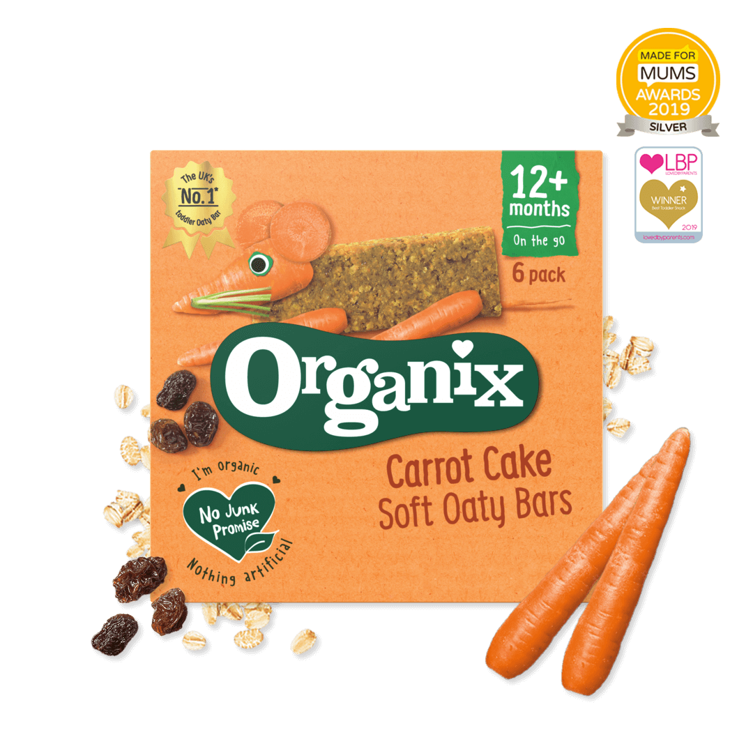Carrot Cake Soft Oaty Bars