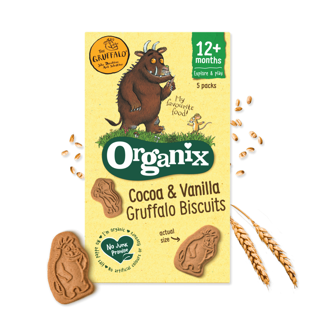 Gruffalo Biscuits with Cocoa & Vanilla