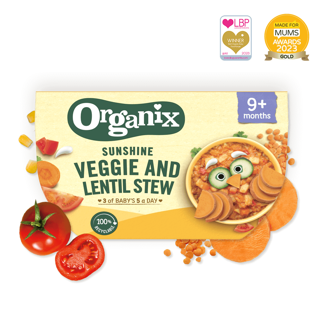Organix Sunshine Veggie & Lentil Stew
