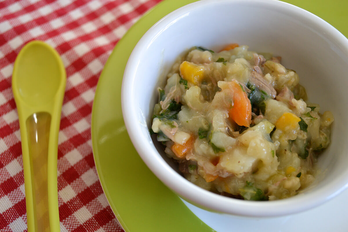 A little bowl of Irish lamb stew