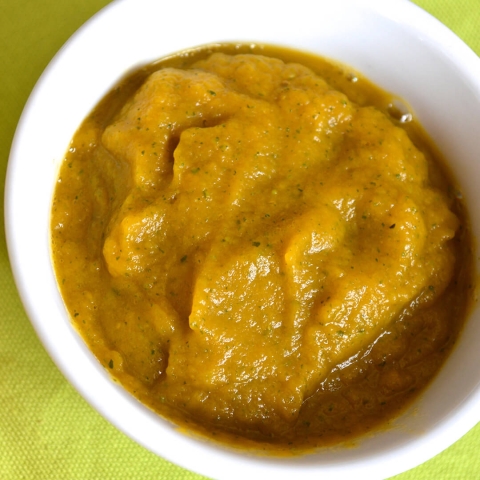 Carrot & Courgette Puree