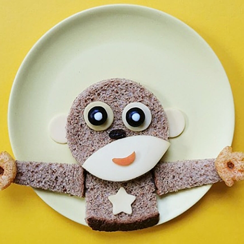 Cheeky Monkey Fun Plate