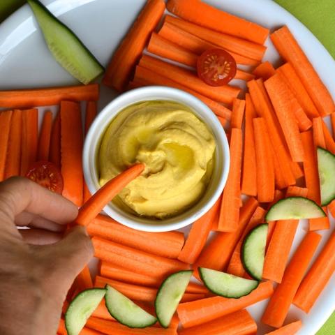 Pumpkin Face Platter