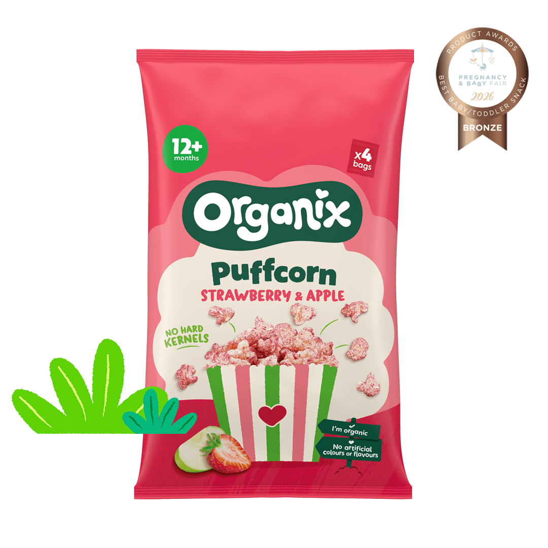 Puffcorn - Strawberry & Apple 