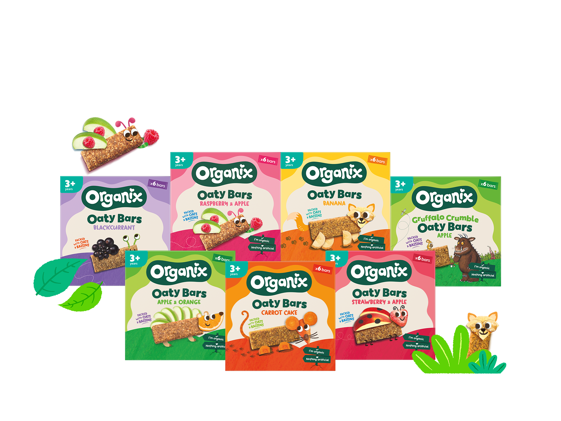 Organix oaty bars 